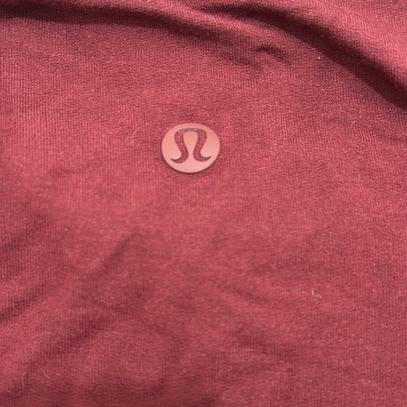 Lululemon Love Long Sleeve in Red Merlot Size Medium - Picture 8 of 8